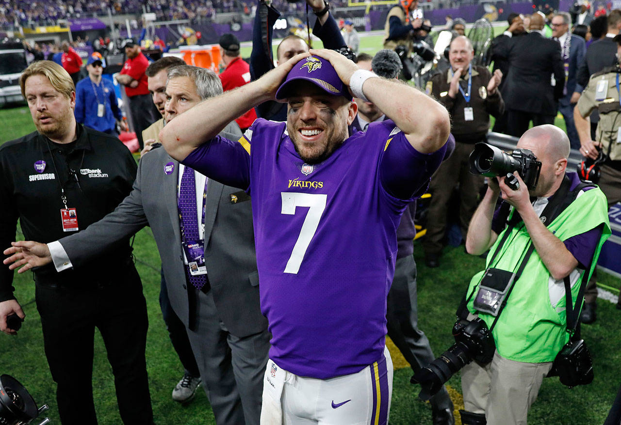 Case Keenum vs. New Orleans Saints