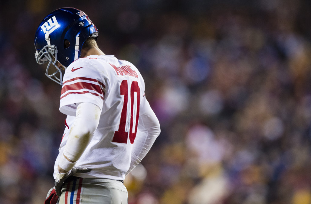 Eli Manning, Quarterback de los Giants. Foto: www.aol.com