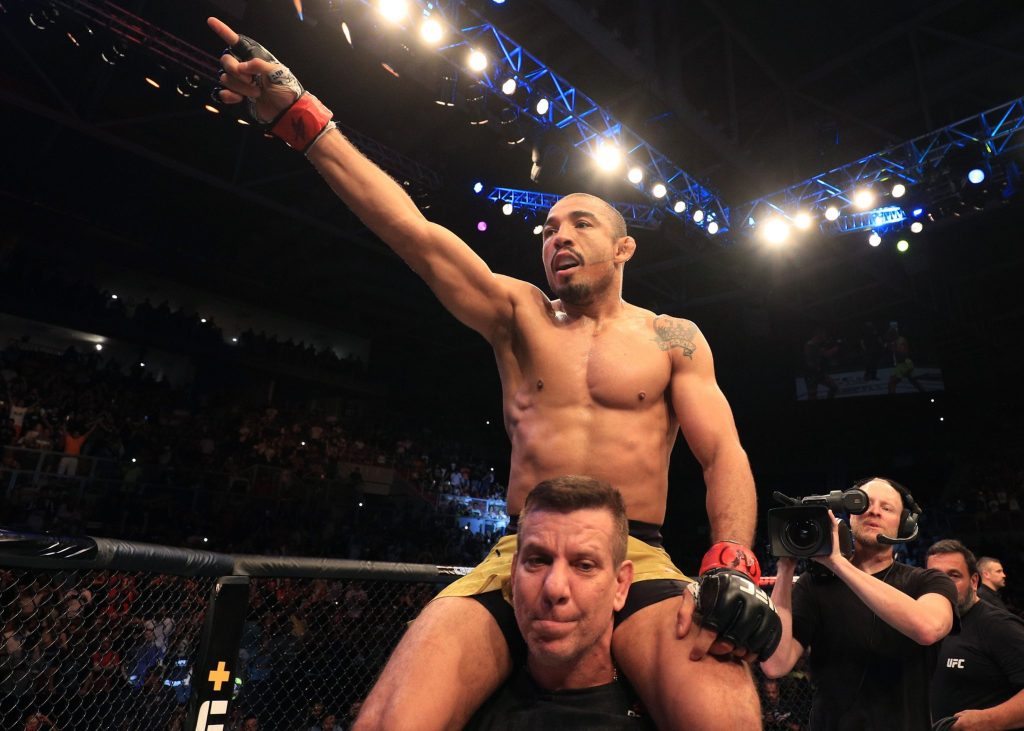 José Aldo Júnior, leyenda. Foto vía: @ufc