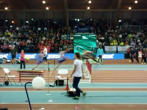 Nuestro Subcampeón Olímpico Orlando Ortega, fue 2º con 7,57 s. a su vez, el joven enrique Llopis batió su MMP con 7,72 s consiguiendo su pase al europeo de Glasgow.