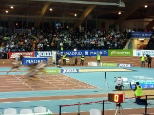 Nuestras velocista en 60ml Jael Bestué, que batió el RESP Sub20 con 7,32 s, y Estela García, 7,32 s, y Cristina Lara con 7,38 s consiguieron el pasaporte al europeo de Glasgow