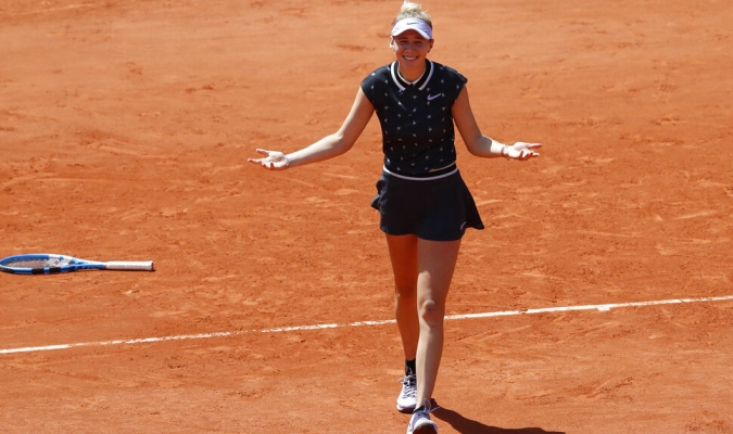 Amanda Anisimova, semifinalista de Roland Garros dejando huella.
Imagen: Meridiano.com