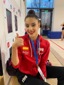 Salma Solaun en el Grand Prix de Moscú