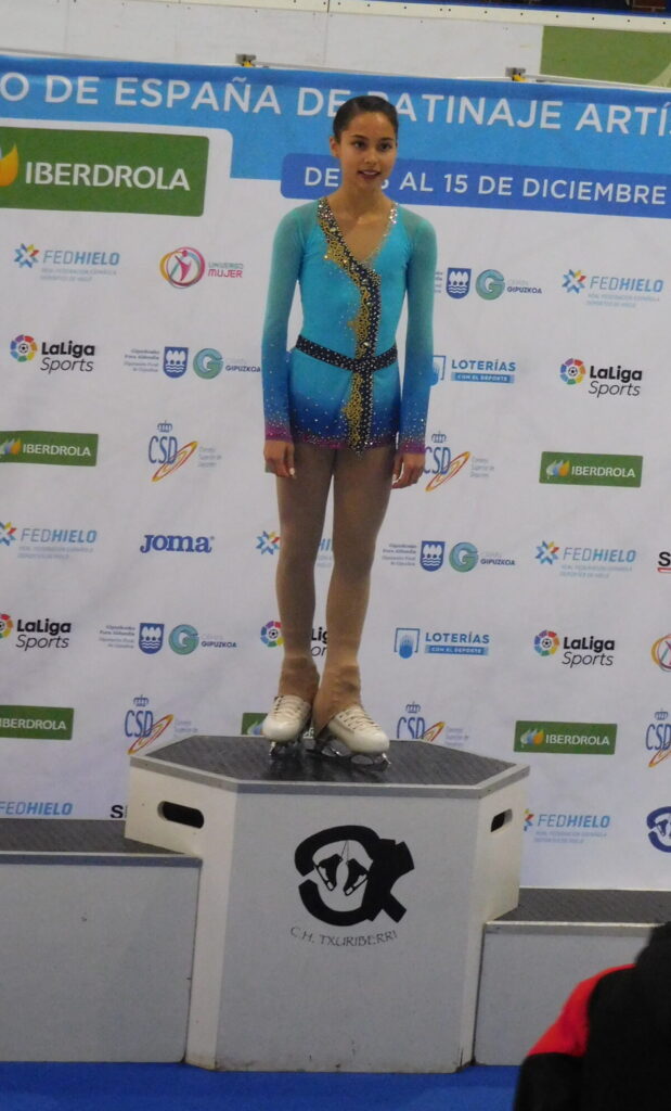 Marian Millares: imagen del campeonato junior de España 2019 celebrado en San Sebastián
