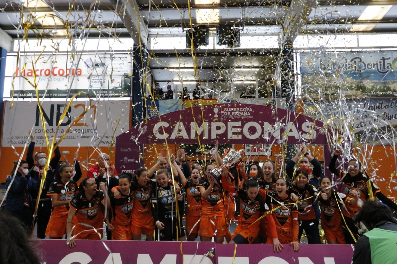 Burela campeón de la Supercopa Femenina.