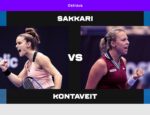 María Sakkari y Annet Kontaveit jugarán la final del Ostrava Open