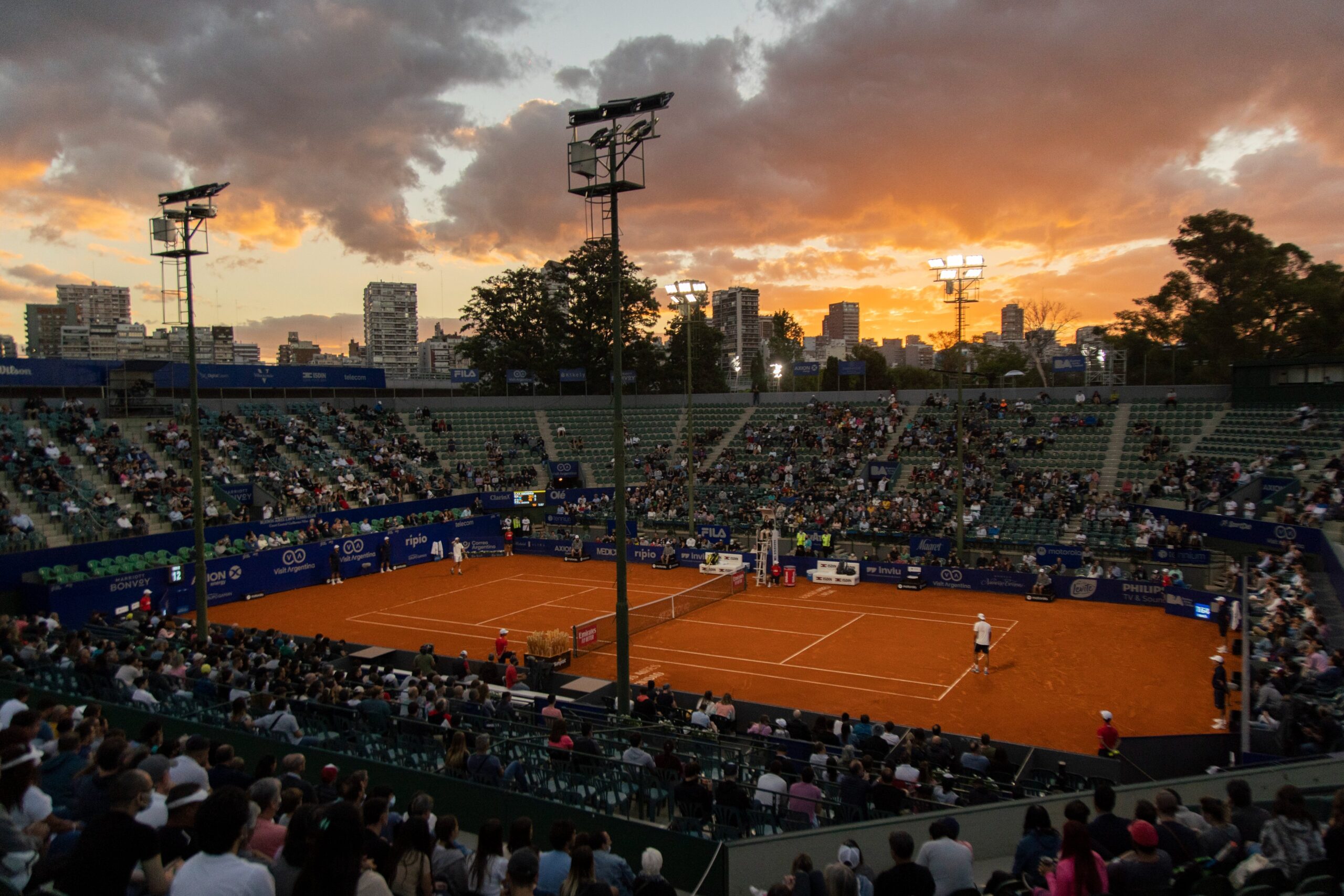 Empezó la edición número 50 del Argentina Open, el clásico torneo de