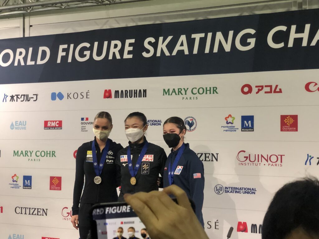 Medallistas categoría individual femenina