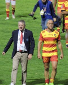 El presidente y el capitán de la USAP