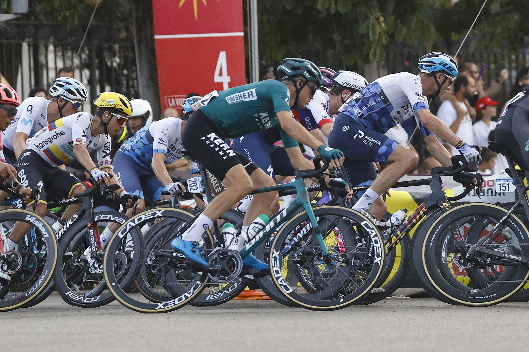 Vuelta Espana 2022 - 77th edition - 21th stage - Las Rozas - Madrid 96,7 km - 11/09/2022 - Urko Berrade (ESP - Equipo Kern Pharma) - photo Luis Angel Gomez/SprintCyclingAgency©2022