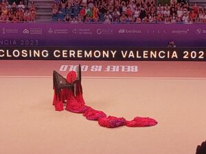 Presentación inicial del conjunto español durante la gala