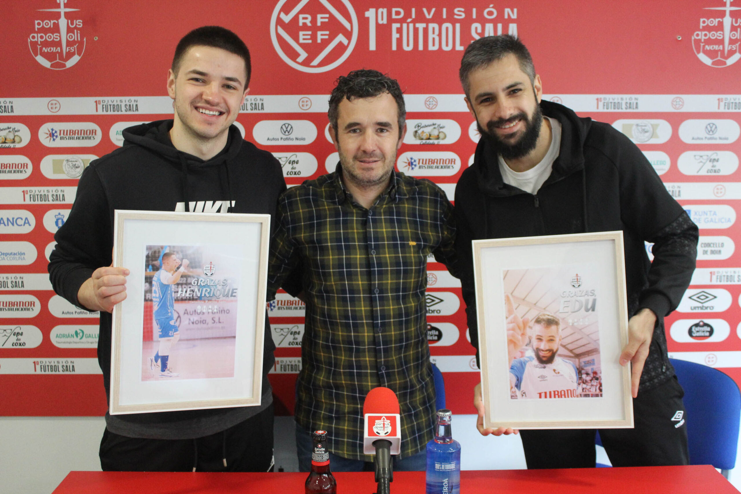 Henrique y Edu Jabá en Noia