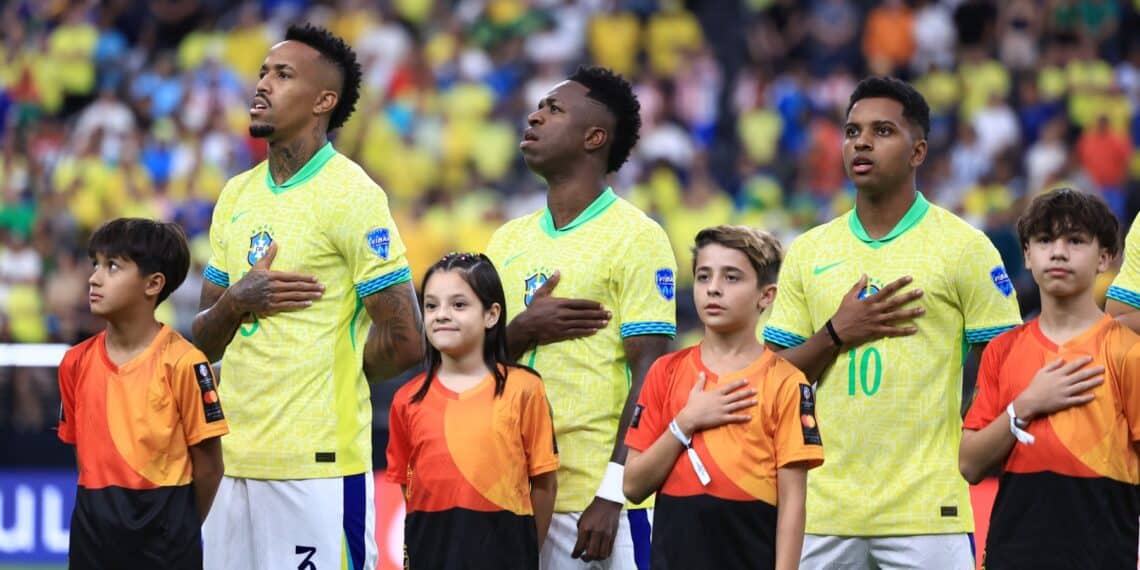 Militao, Vini, Rodrygo Brasil Ancelotti