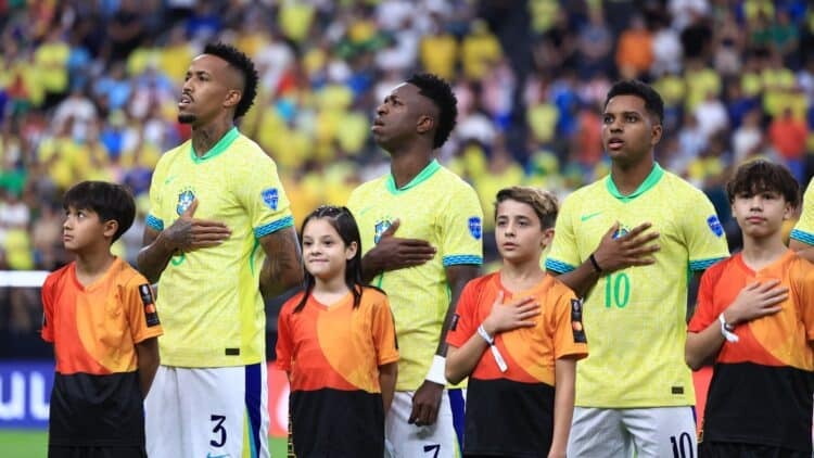 Militao, Vini, Rodrygo Brasil Ancelotti