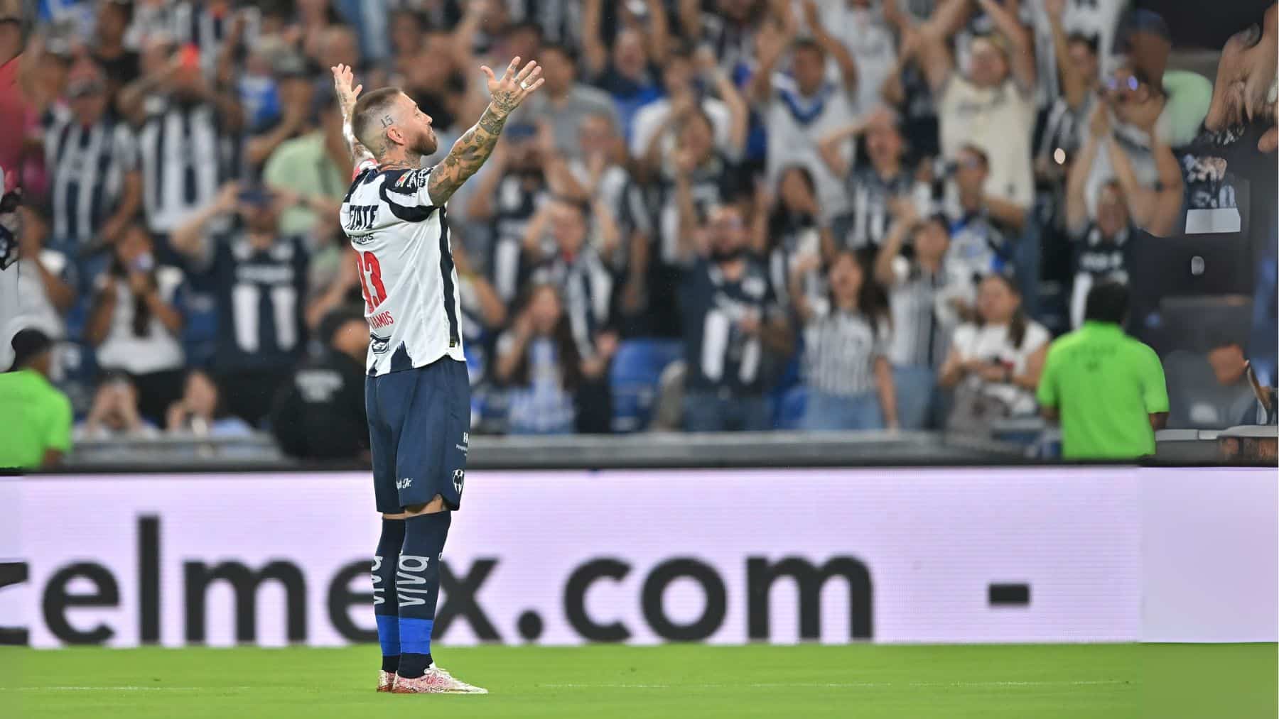Sergio Ramos mete gol con Rayados