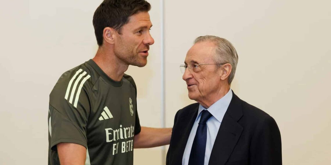 Xabi Alonso Florentino Real Madrid