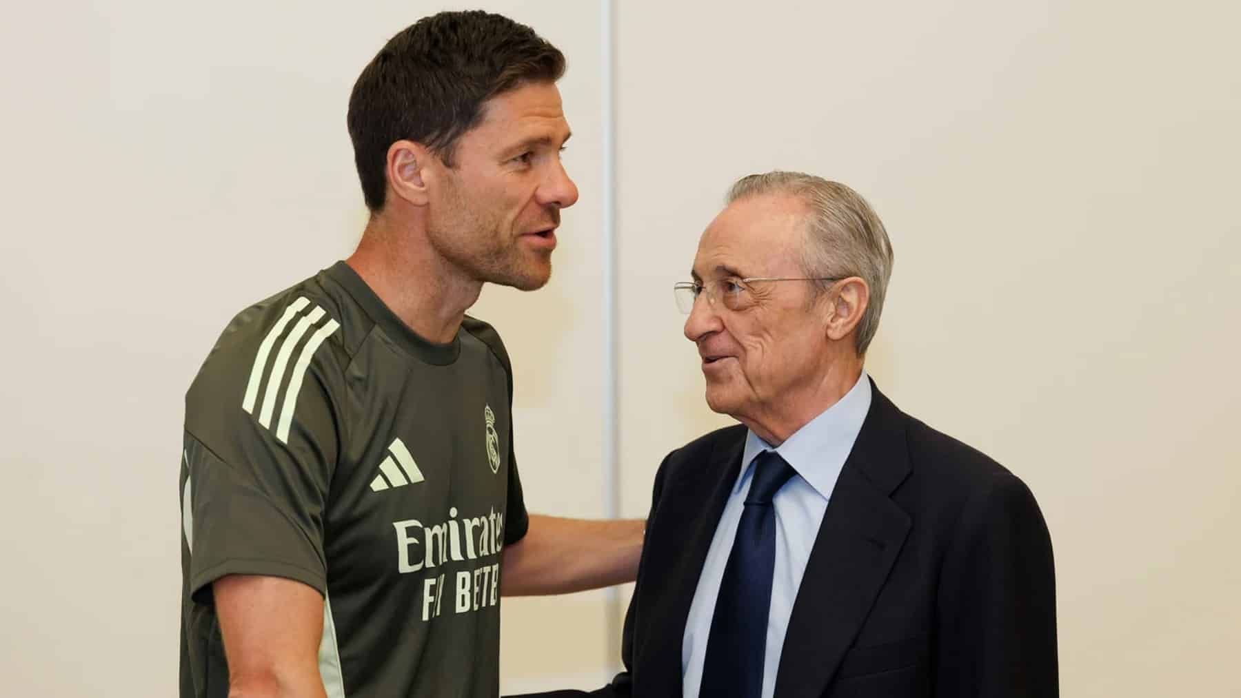 Xabi Alonso Florentino Real Madrid