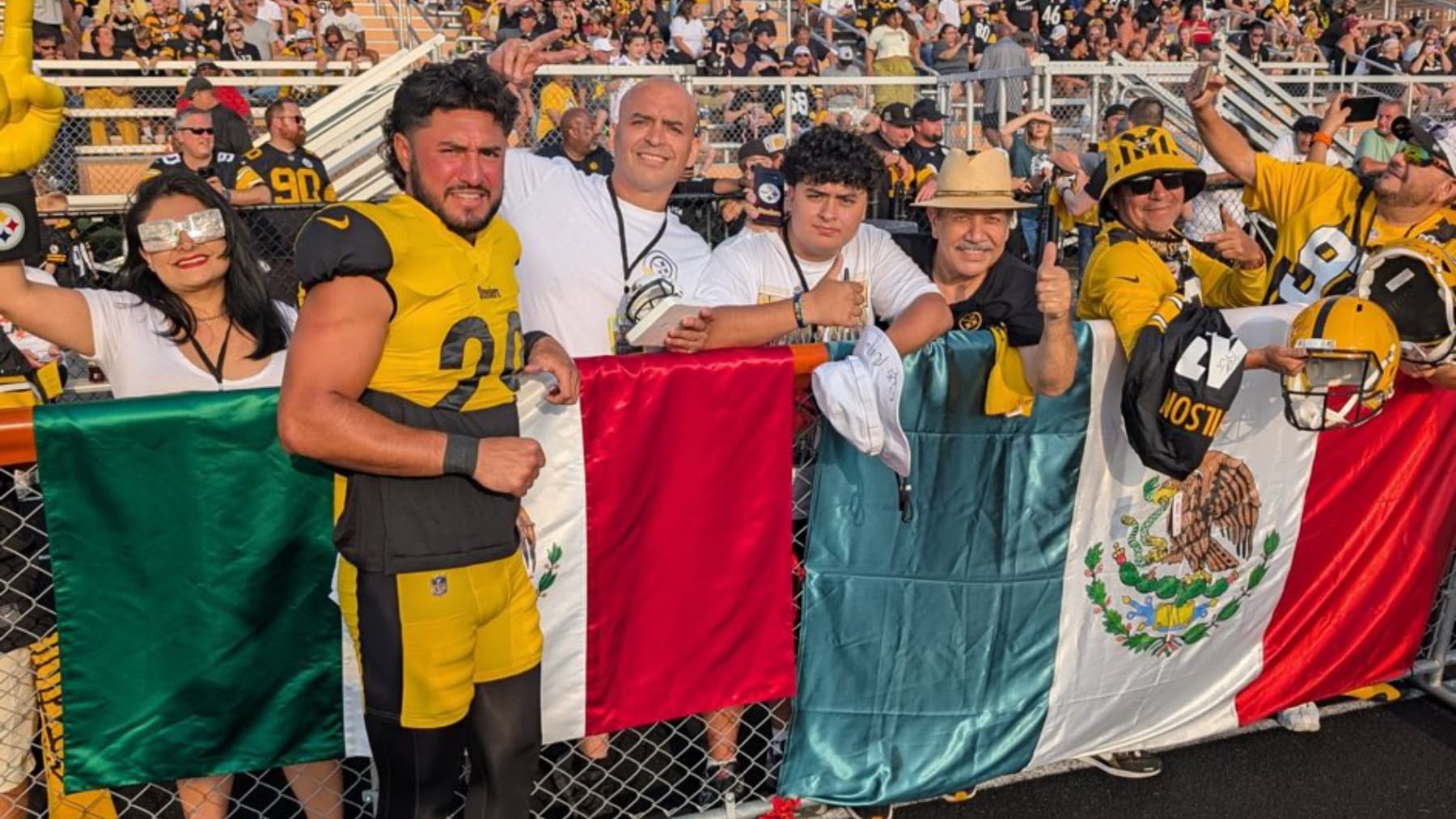 El mexicano Sebastián Castro se une a los Buccaneers después de arrancar la temporada 2025 en la escuadra de prácticas de los Steelers.