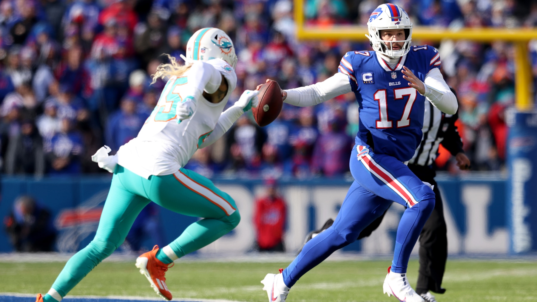 Josh Allen quiere mantener el dominio sobre los Dolphins
