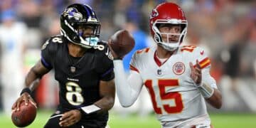 Mahomes recupera a sus armas secretas y pone en alerta a Lamar Jackson antes del Chiefs vs Ravens
