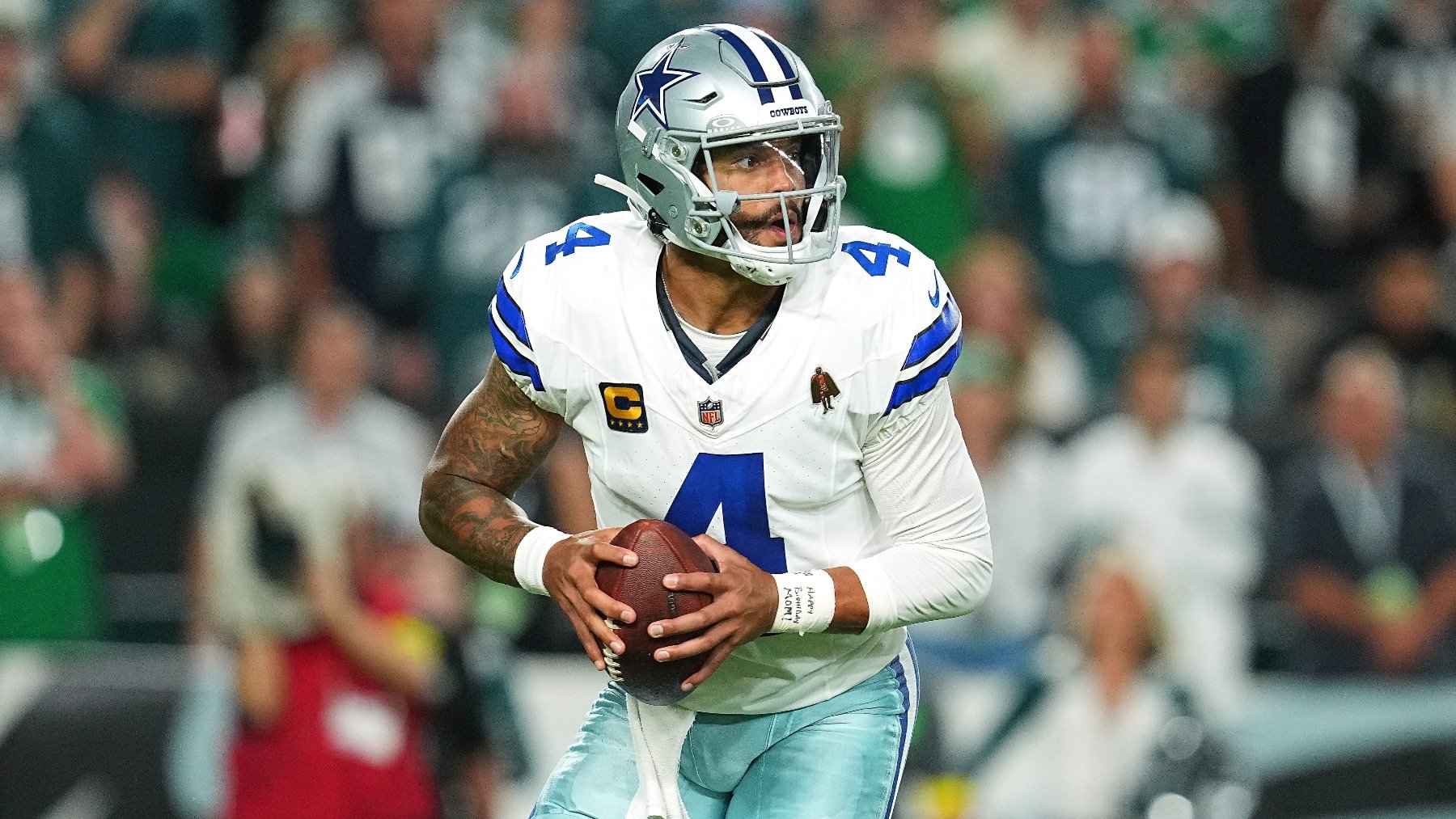 Dak Prescott no sabe lo que es perder contra los Giants desde su año de novato