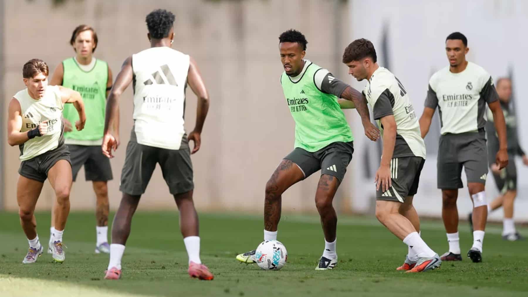 Real Madrid Xabi entrenamiento