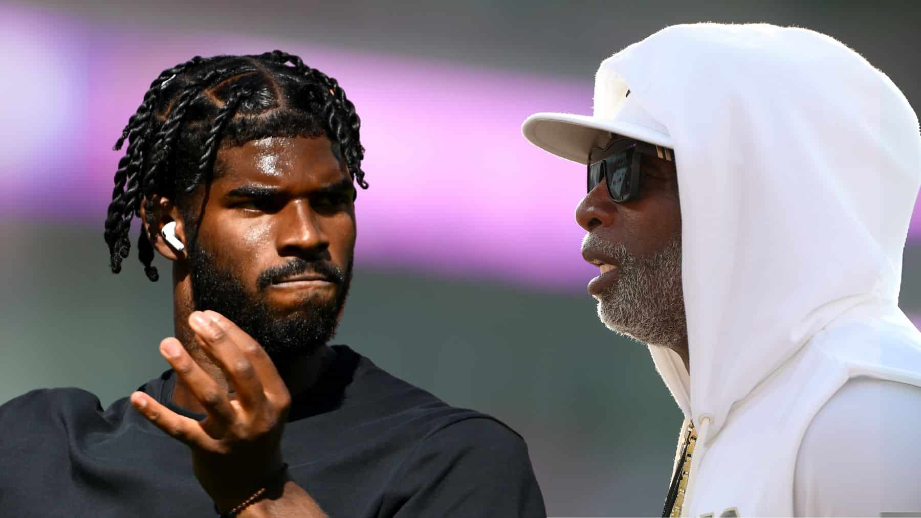 Deion Sanders defiende a Shedeur por no aceptar ser suplente de Lamar Jackson