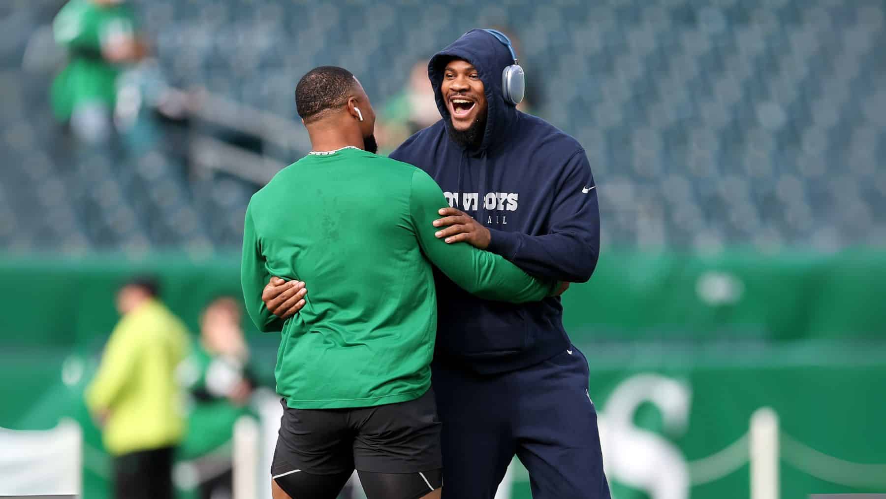 La reacción de Saquon Barkley al traspaso de Parsons a Packers: “Salvo cuando jugamos en contra