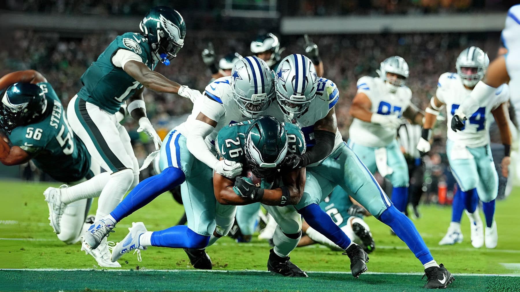 NFL 2025 arranca con todo: escándalo, tormenta eléctrica y final de infarto en Eagles vs Cowboys