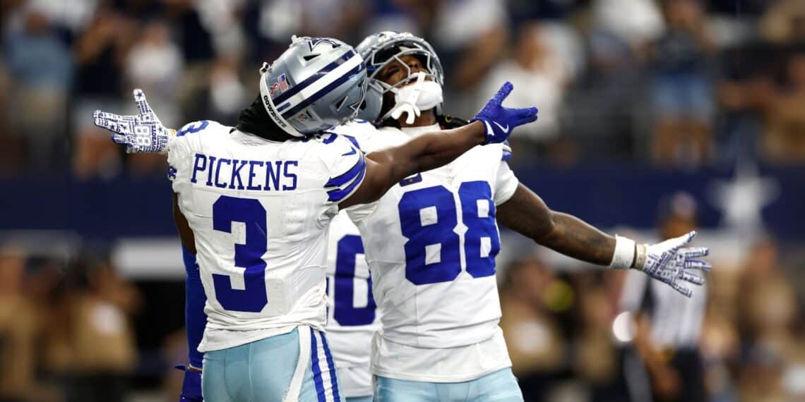 Pickens y CeeDee Lamb, multados: las celebraciones que le costaron caro a los Cowboys