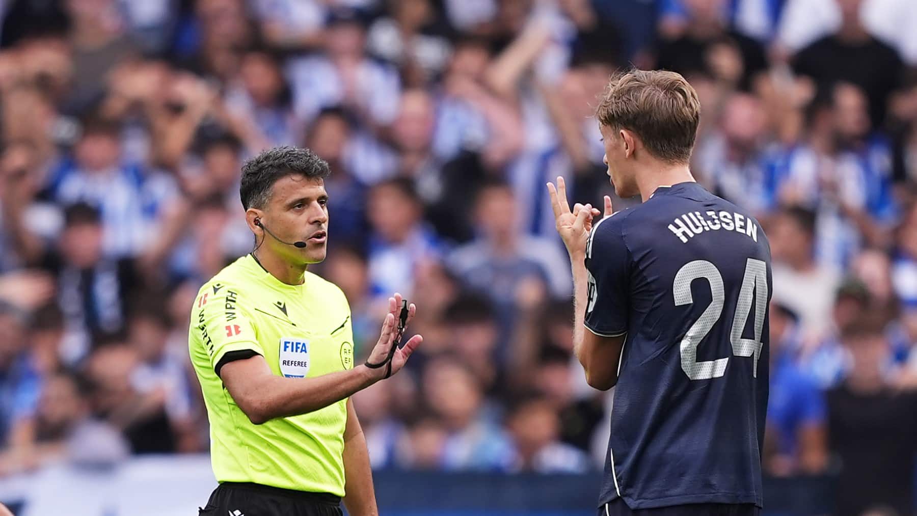 Real Madrid expulsión Huijsen
