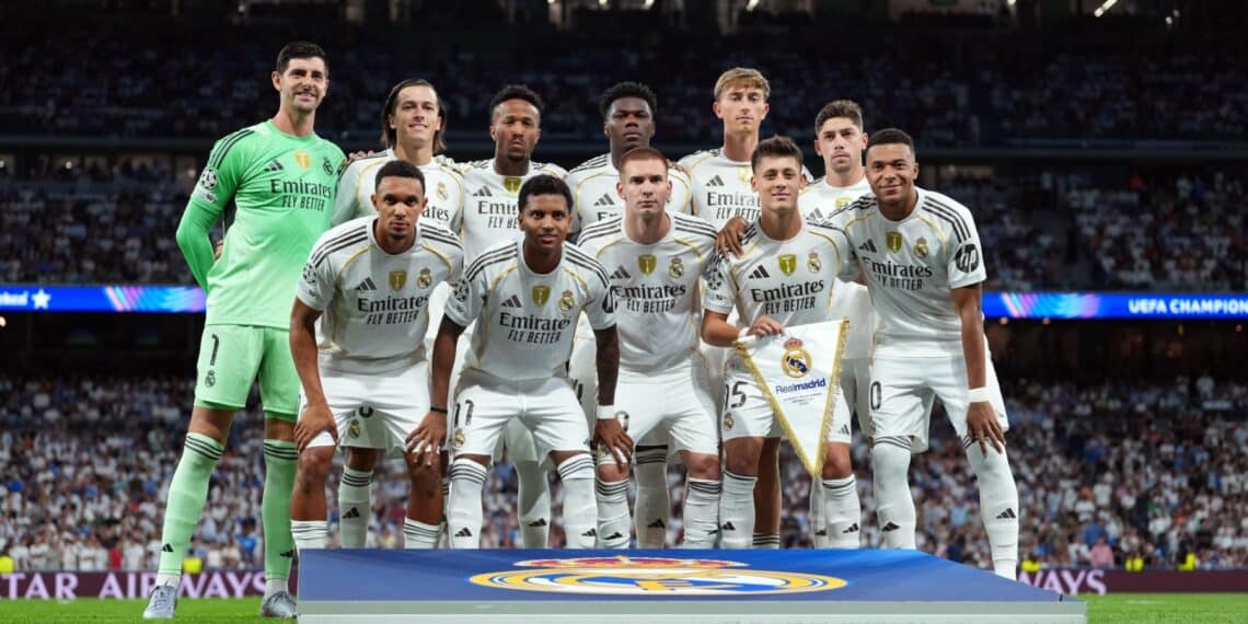 Real Madrid alineacicón