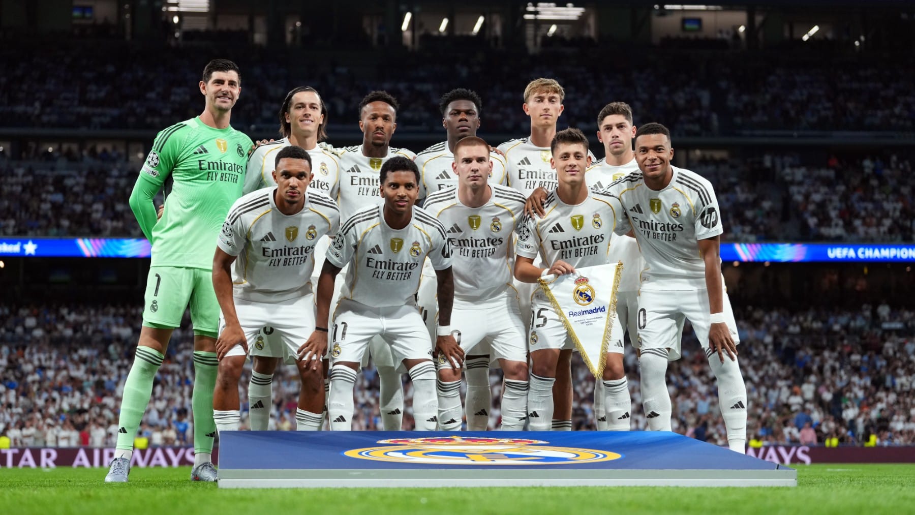 Real Madrid alineacicón
