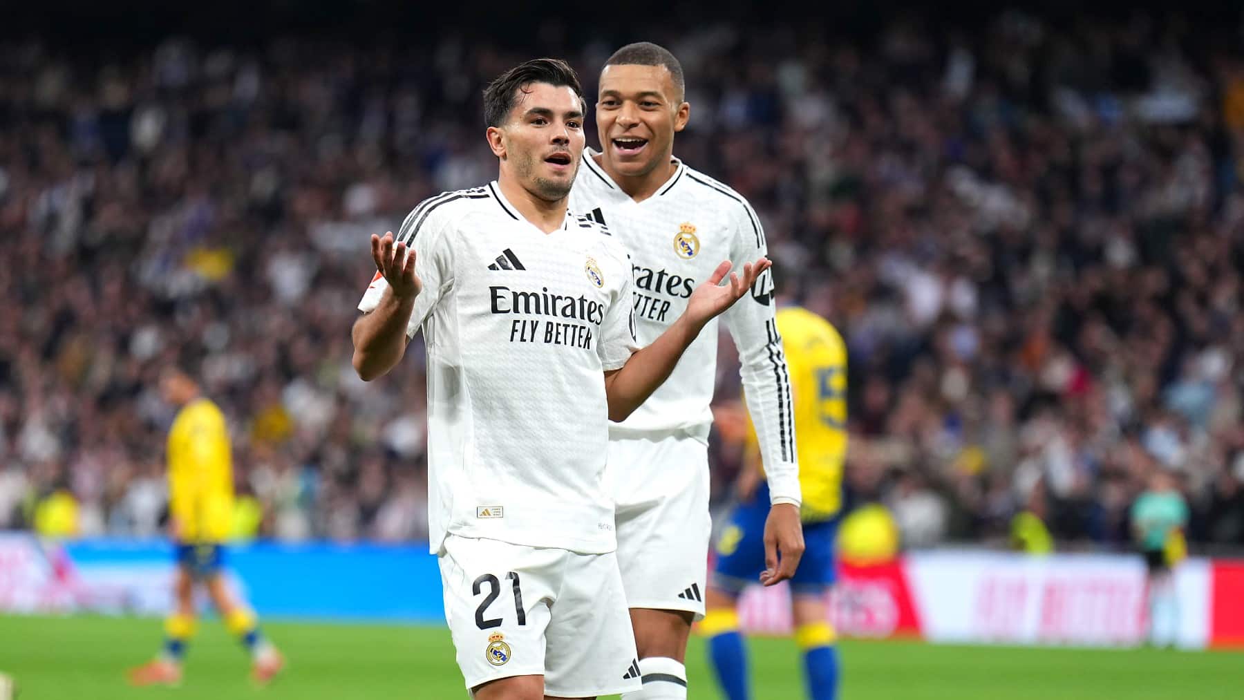 Brahim y Mbappé Real Madrid