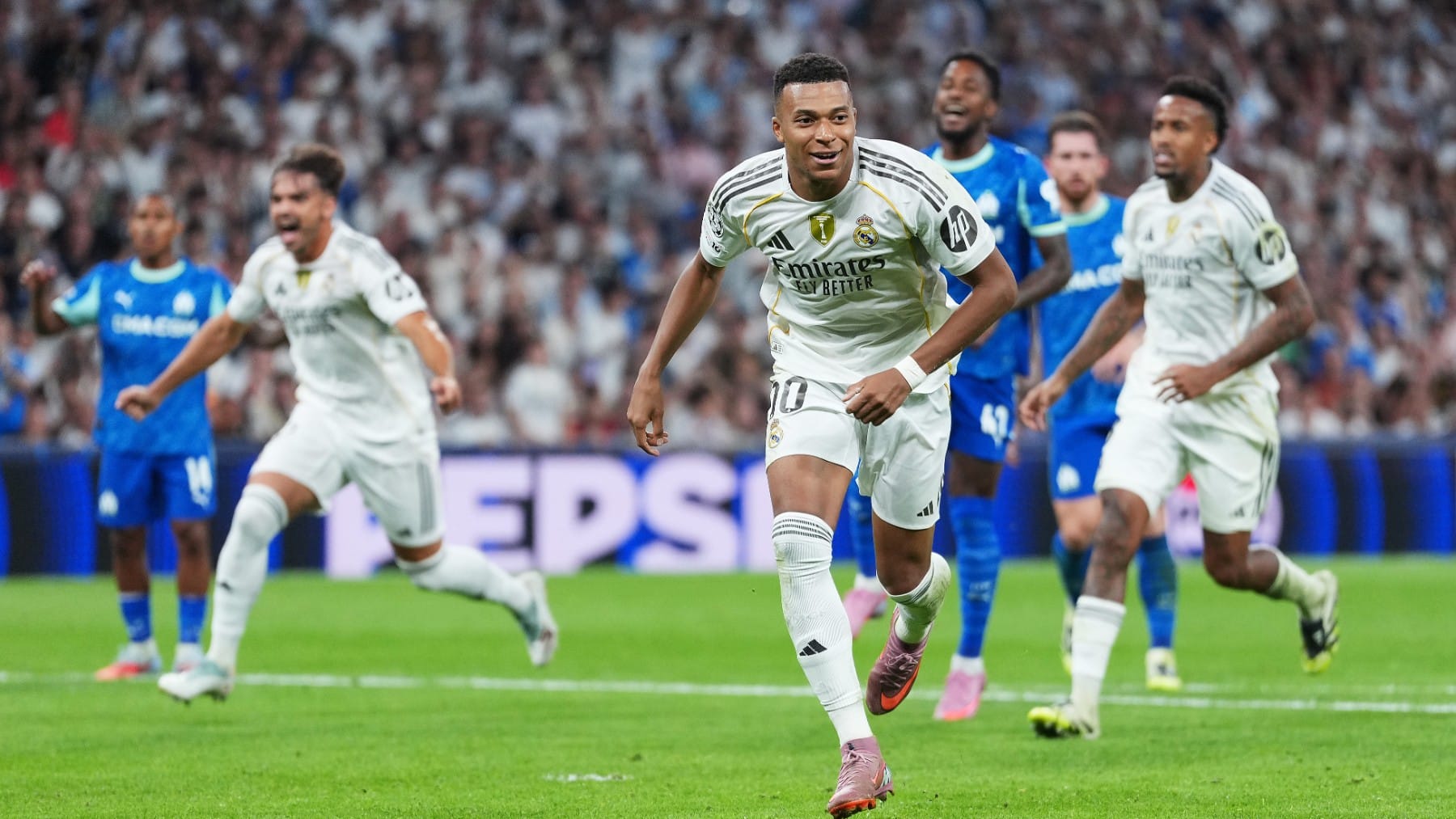Real Madrid Mbappé gol UCL