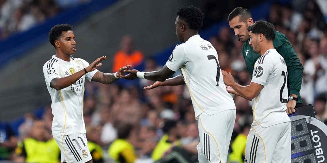 Rodrygo y Vinicius