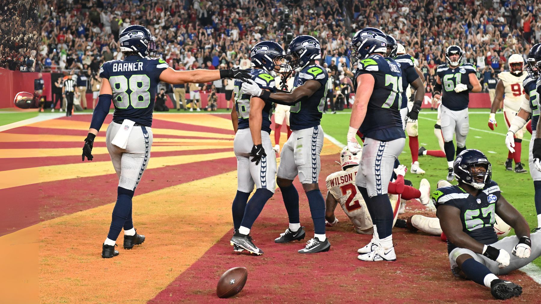 Seattle Seahawks sobreviven al caos y vencen a Arizona Cardinals en un thriller divisional