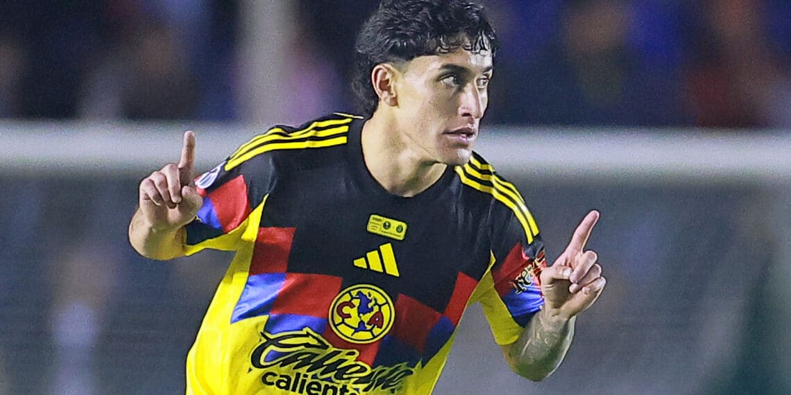 Alejandro Zendejas, baja por lesión para el América-Puebla