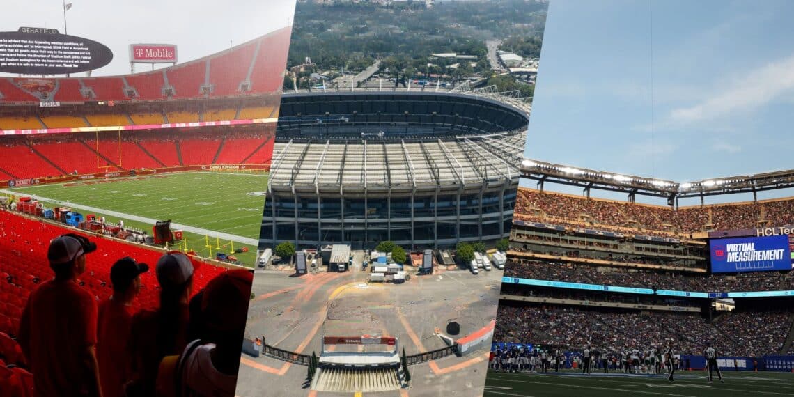 Estadios mundialistas que son de la NFL