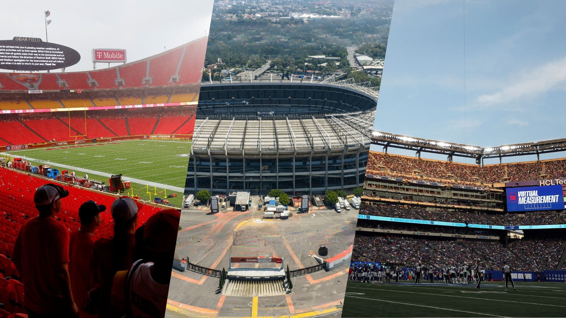 Estadios mundialistas que son de la NFL
