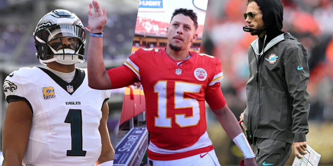 Mahomes y Hurts reviven en la semana 7 de la NFL