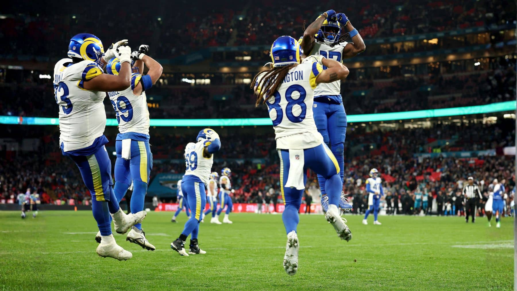 Exhibición de Stafford en Wembley: Los Rams Desmantelan a los Jaguars en una Tarde de Pesadilla Londinense