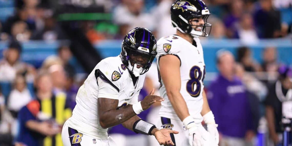 Lamar Jackson Sella una Noche Dominante: Ravens Vencen 28-6 a Dolphins en el Thursday Night Football