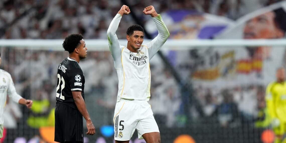 Real Madrid Bellingham gol champions