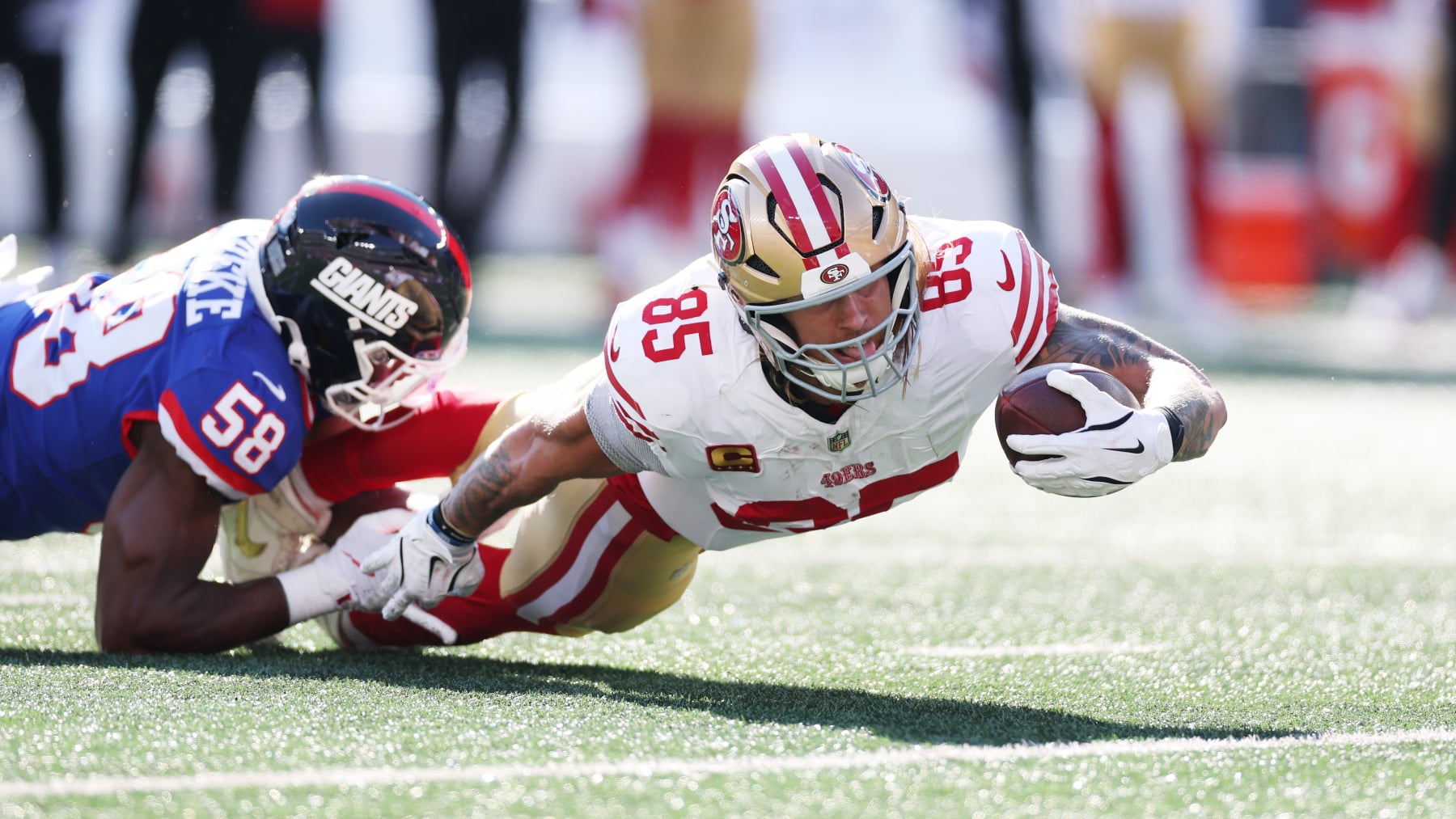 George Kittle pide mejores campos de juego en la NFL
