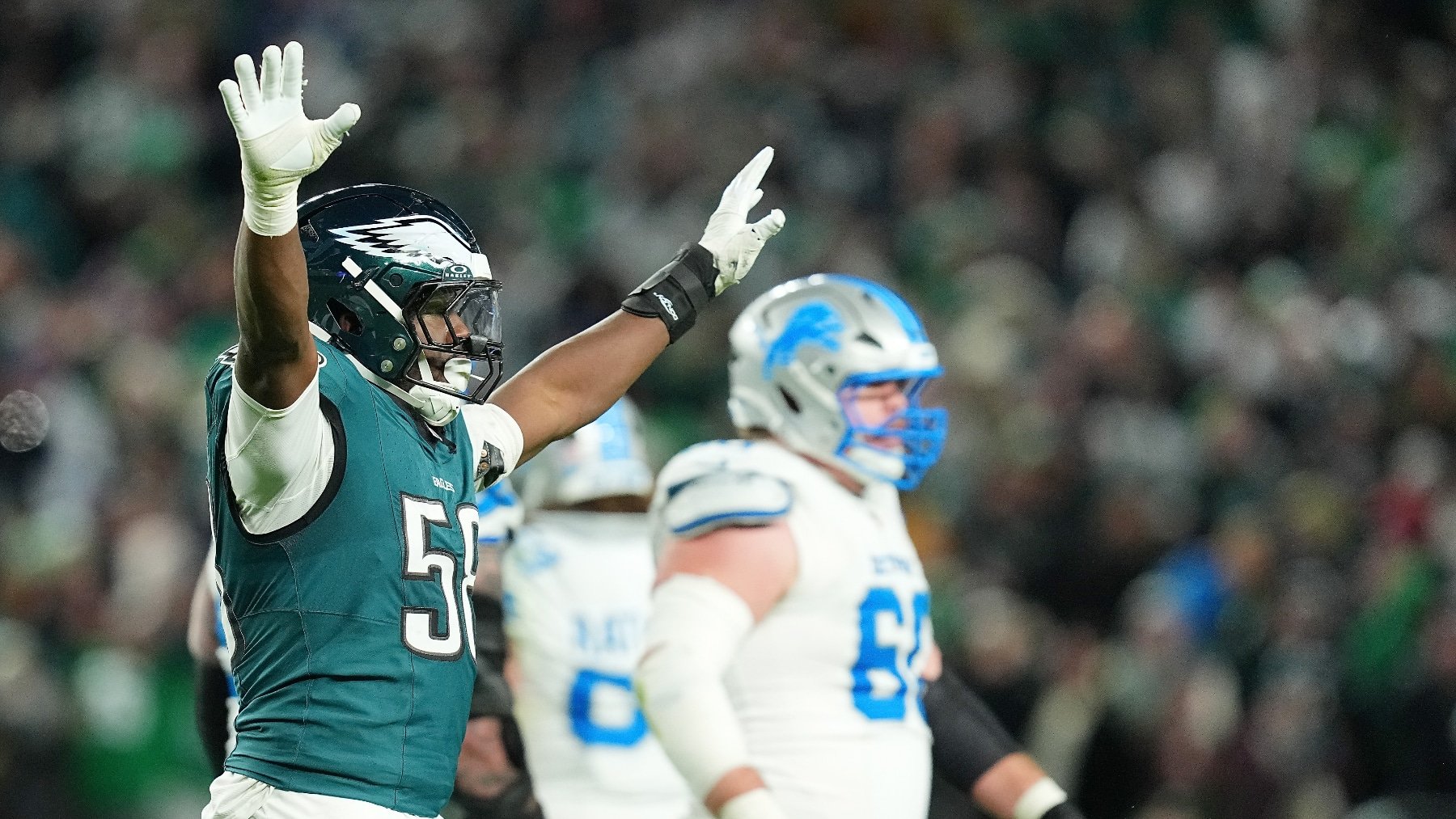 Eagles doman a los Lions