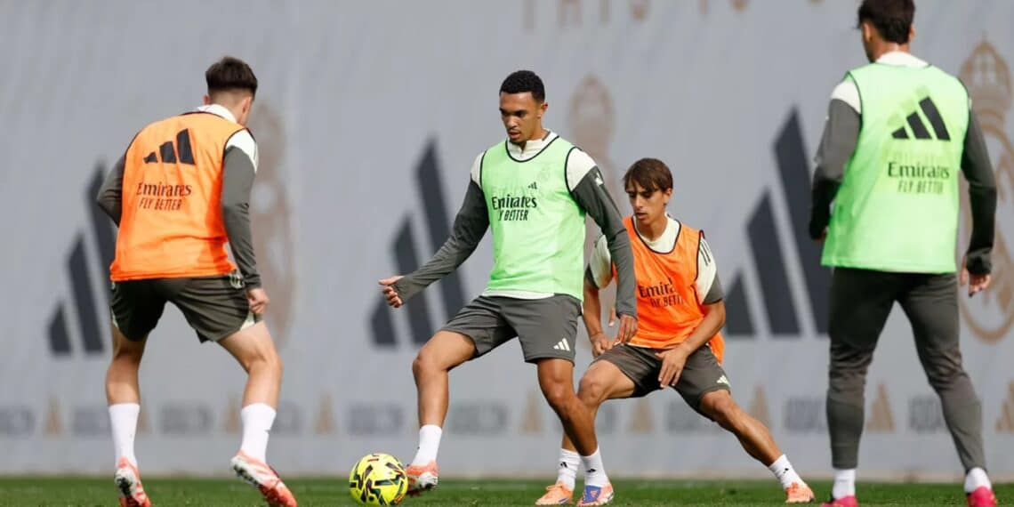 Entrenamiento Real Madrid