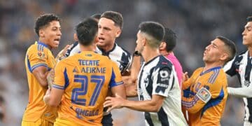 Rayados y Tigres empatan 1-1 en el Clásico Regio