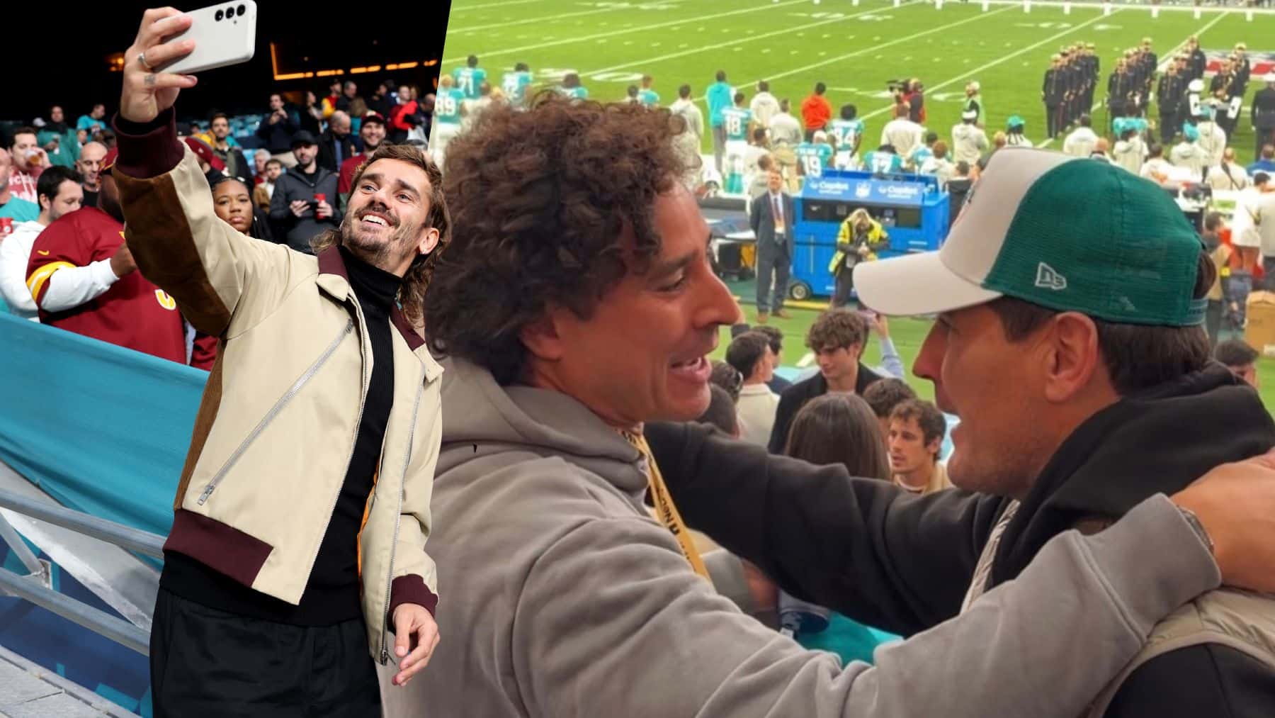 Despliegue de estrellas en el Bernabéu: El quién es quién del histórico partido de la NFL en Madrid, desde Memo Ochoa hasta Zidane