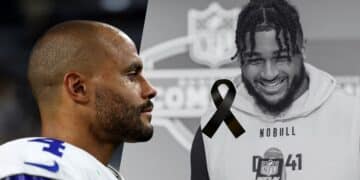 "Tengo el corazón pesado": Dak Prescott, devastado por la trágica muerte de Marshawn Kneeland
